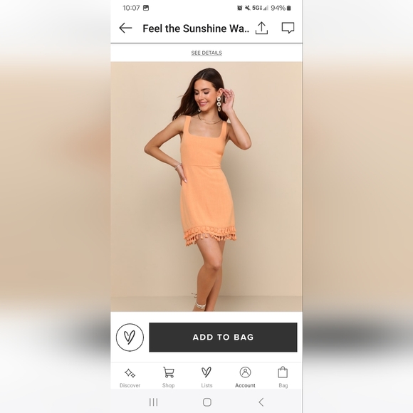 Lulu's Feel the Sunshine Mini Dress - Picture 6 of 8